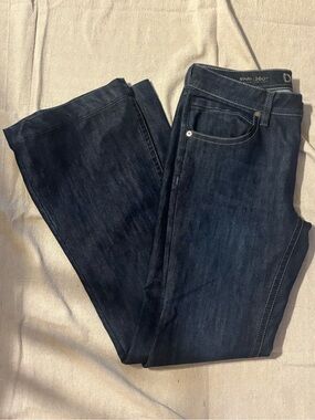 DL1961 Milano Bootcut Jeans Dark Wash 4-Way Stretch 360 Comfort Blue Size 32